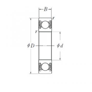 130 mm x 200 mm x 33 mm  NSK 6026DDU الكرات الأخدود العميق