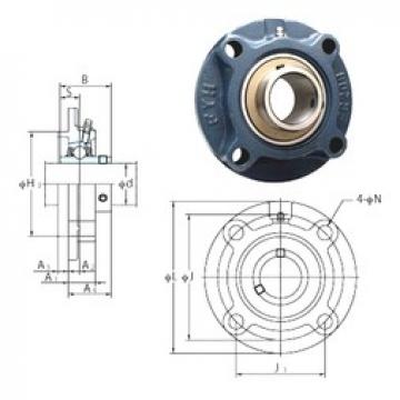 FYH UCFC218-56 تحمل وحدات