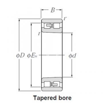 150 mm x 225 mm x 56 mm  NTN NN3030K محامل أسطوانية