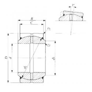 76,2 mm x 120,65 mm x 66,68 mm  IKO SBB 48-2RS محامل عادي