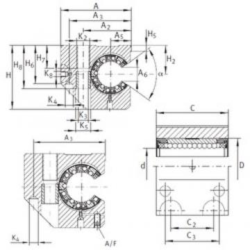 INA KGNCS 40 C-PP-AS المحامل الخطية