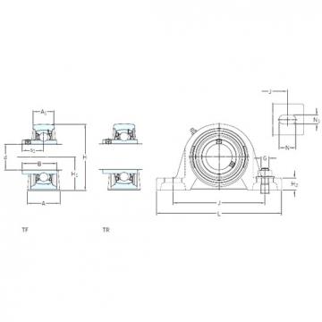 SKF SY 1.15/16 FM تحمل وحدات