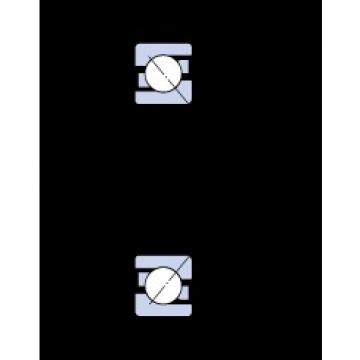 55 mm x 140 mm x 33 mm  SKF 7411 BM الاتصال الكرات الزاوي