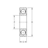 140 mm x 250 mm x 42 mm  Timken 228K الكرات الأخدود العميق