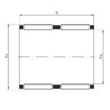 ISO KK42x47x30 محامل إبرة الأسطوانة