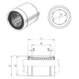 25 mm x 40 mm x 41 mm  Samick LM25UU المحامل الخطية