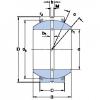 38.1 mm x 71.438 mm x 40.132 mm  SKF GEZH 108 ES-2LS محامل عادي