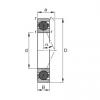 25 mm x 42 mm x 9 mm  FAG HCB71905-E-T-P4S الاتصال الكرات الزاوي #2 small image