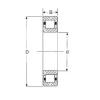 45 mm x 85 mm x 23 mm  SIGMA NJ 2209 محامل أسطوانية