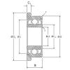 2 mm x 6 mm x 3 mm  NMB RF-620ZZ الكرات الأخدود العميق #1 small image