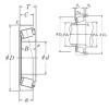 300 mm x 540 mm x 85 mm  NSK 30260 تناقص الأسطوانة المحامل