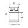 120 mm x 165 mm x 45 mm  NSK NN4924MB محامل أسطوانية