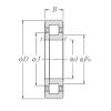 110 mm x 240 mm x 50 mm  NTN NUP322E محامل أسطوانية #1 small image