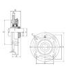 30 mm x 90 mm x 43 mm  ISO UKFC207 تحمل وحدات