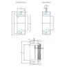 1180 mm x 1420 mm x 180 mm  SKF 238/1180CAKFA/W20 محامل كروية #1 small image