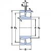 95 mm x 200 mm x 45 mm  SKF 21319 E محامل كروية #1 small image