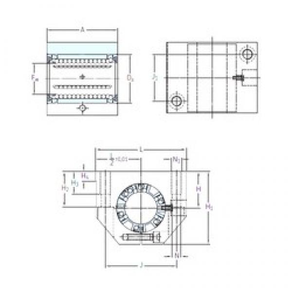 SKF LUNE 25-2LS المحامل الخطية #1 image