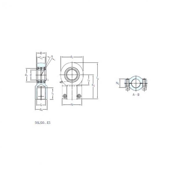 SKF SIQG 200 ES محامل عادي #1 image