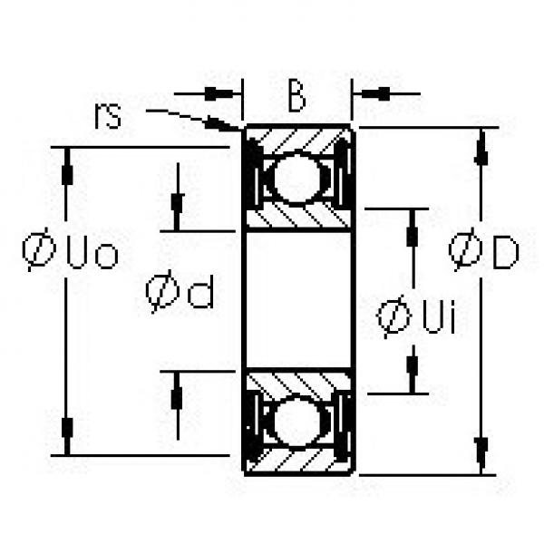 AST 629HZZ الكرات الأخدود العميق #1 image