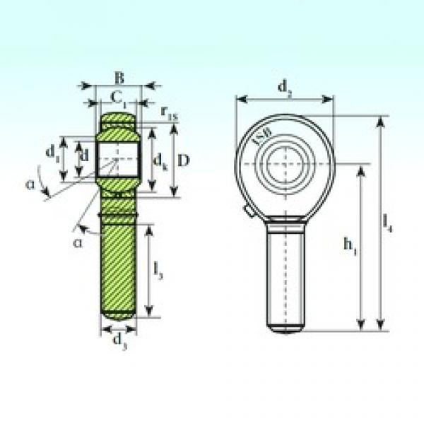 10 mm x 22 mm x 14 mm  ISB TSM 10 محامل عادي #1 image