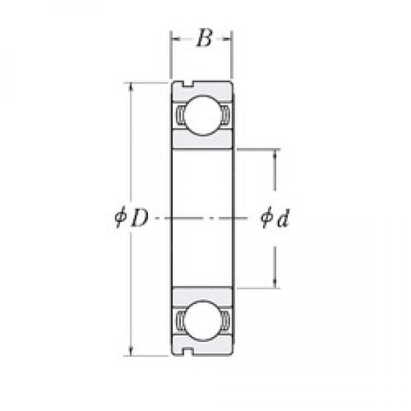 110 mm x 150 mm x 20 mm  CYSD 6922N الكرات الأخدود العميق #1 image