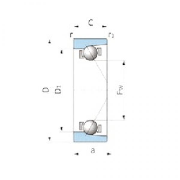 IJK ASA3044 الاتصال الكرات الزاوي #2 image