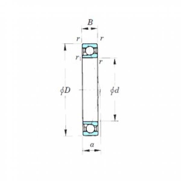 130 mm x 180 mm x 24 mm  KOYO 7926CPA الاتصال الكرات الزاوي #2 image