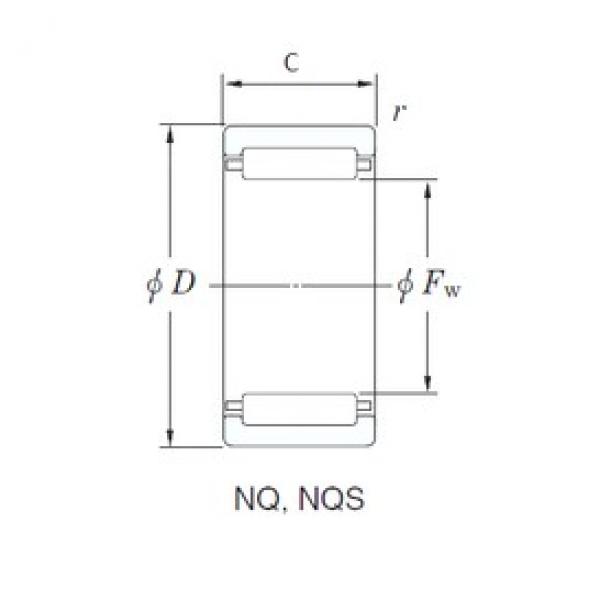 KOYO NQ30/20 محامل إبرة الأسطوانة #1 image