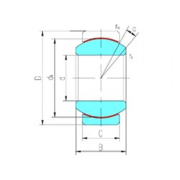 220 mm x 320 mm x 135 mm  LS GE220XT/X محامل عادي #1 image