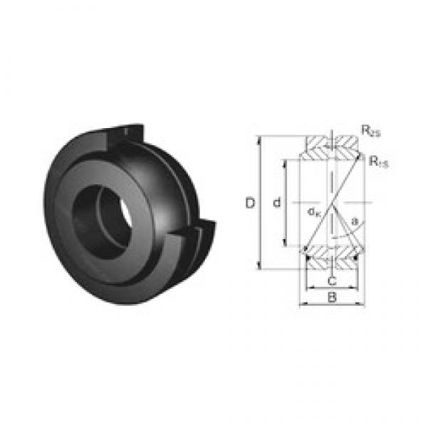 15 mm x 26 mm x 12 mm  ZEN GE15ES-2RS محامل عادي #1 image