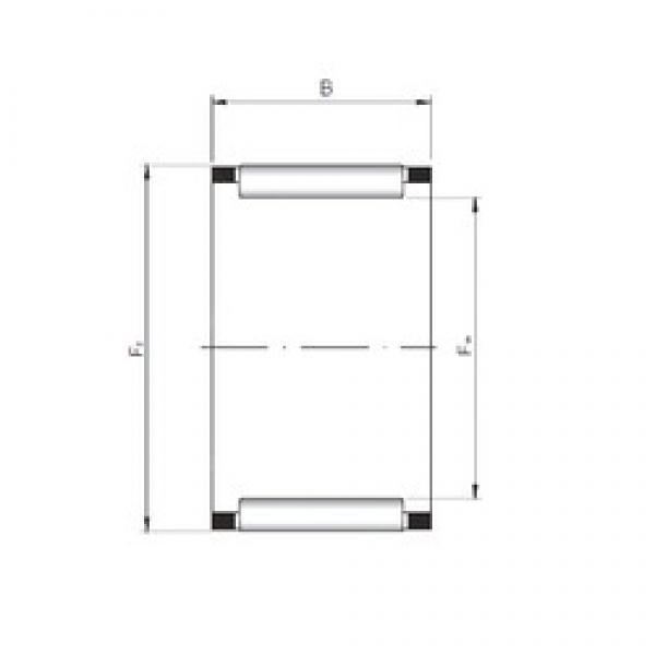 ISO KZK18X24X15 محامل إبرة الأسطوانة #1 image