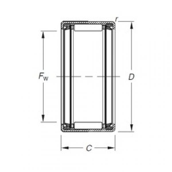 Timken HK4020.2RS محامل إبرة الأسطوانة #1 image