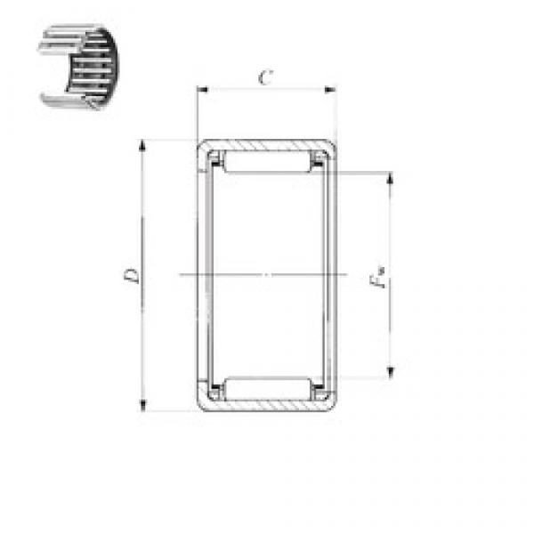 IKO BA 2416 Z محامل إبرة الأسطوانة #1 image