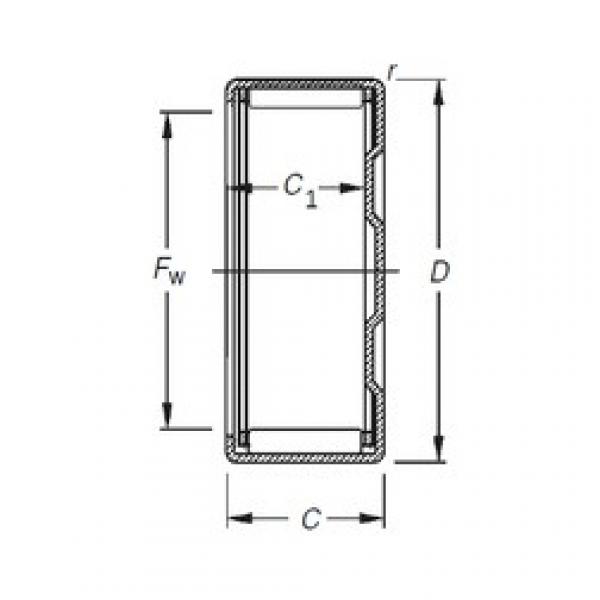 Timken BK1616 محامل إبرة الأسطوانة #1 image