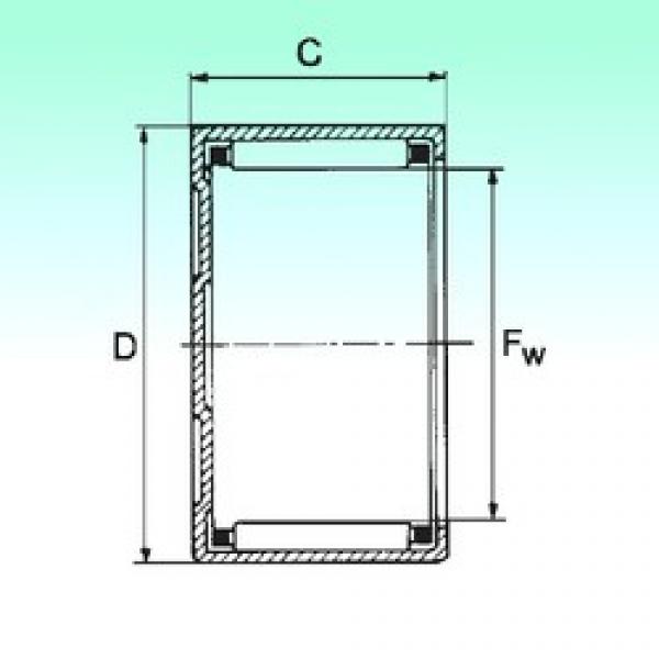 NBS BK 1816 محامل إبرة الأسطوانة #1 image