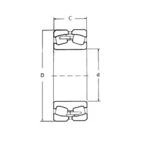 75 mm x 130 mm x 31 mm  FBJ 22215 محامل كروية #1 image