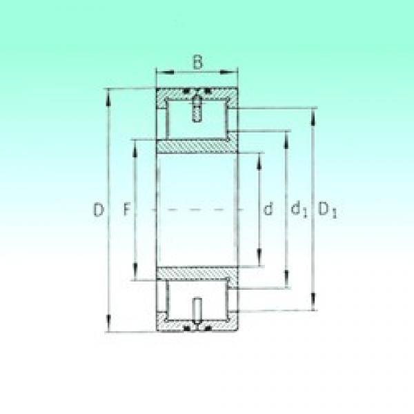 130 mm x 280 mm x 93 mm  NBS LSL192326 محامل أسطوانية #1 image