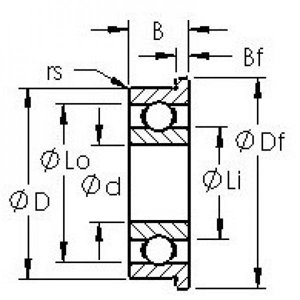 AST SMF72 الكرات الأخدود العميق #1 image