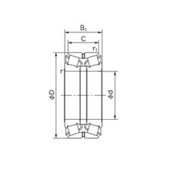 NACHI 200KBE031 تناقص الأسطوانة المحامل #1 image