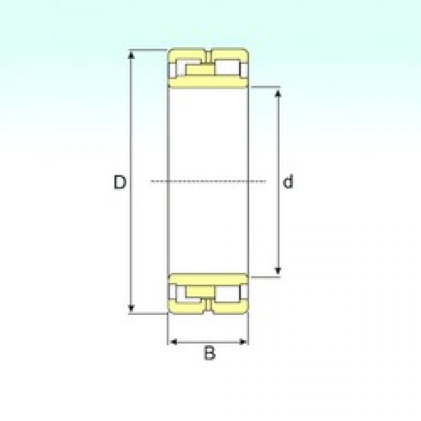 500 mm x 670 mm x 170 mm  ISB NNU 49/500 K/SPW33X محامل أسطوانية #1 image