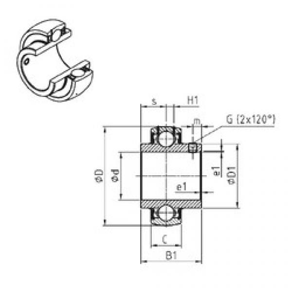 SNR UC314 الكرات الأخدود العميق #1 image