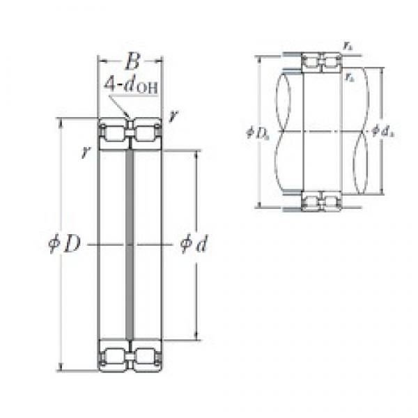 170 mm x 230 mm x 60 mm  NSK RS-4934E4 محامل أسطوانية #1 image