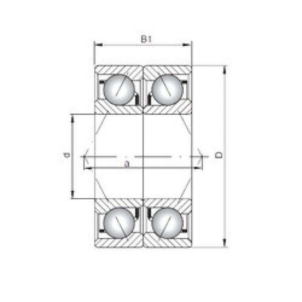 ISO 7312 CDB الاتصال الكرات الزاوي #2 image