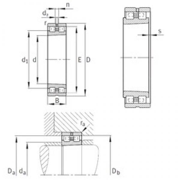 500 mm x 720 mm x 167 mm  INA NN30/500-AS-K-M-SP محامل أسطوانية #1 image