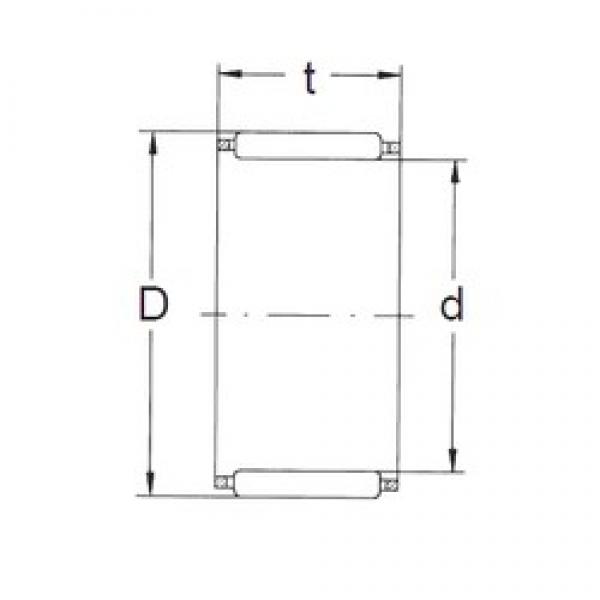 FBJ K24X30X17 محامل إبرة الأسطوانة #1 image