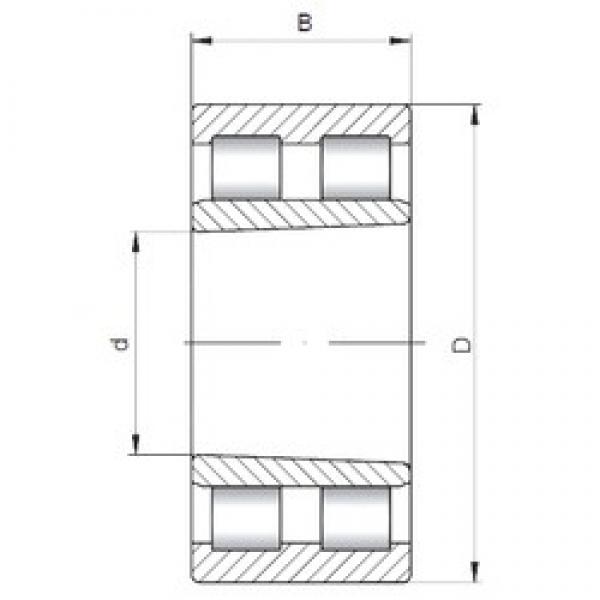 440 mm x 600 mm x 160 mm  ISO NNU4988K V محامل أسطوانية #1 image