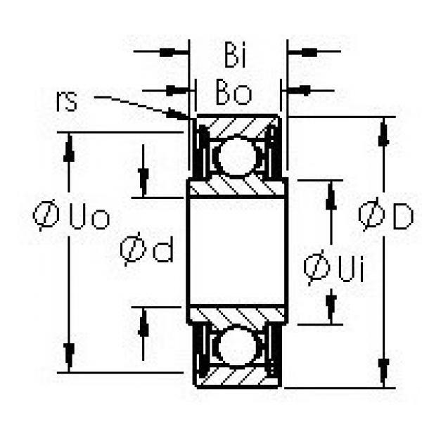 AST SRW1ZZ الكرات الأخدود العميق #1 image