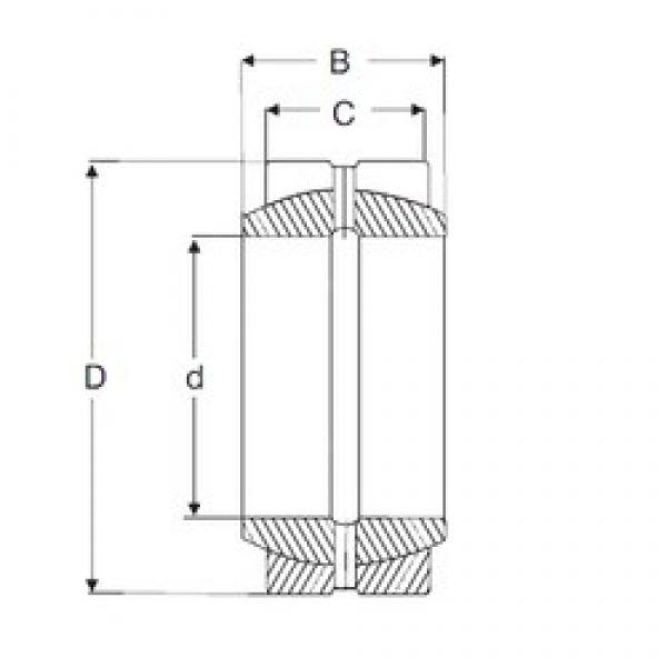 38,1 mm x 61,913 mm x 33,325 mm  SIGMA GEZ 108 ES محامل عادي #1 image