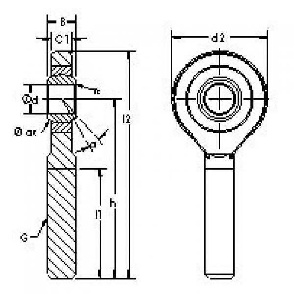 AST SA70ET-2RS محامل عادي #1 image