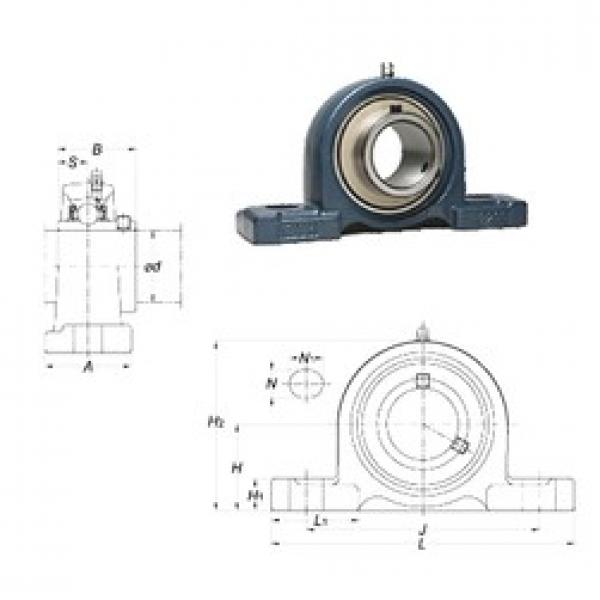 FYH UCP218 تحمل وحدات #1 image